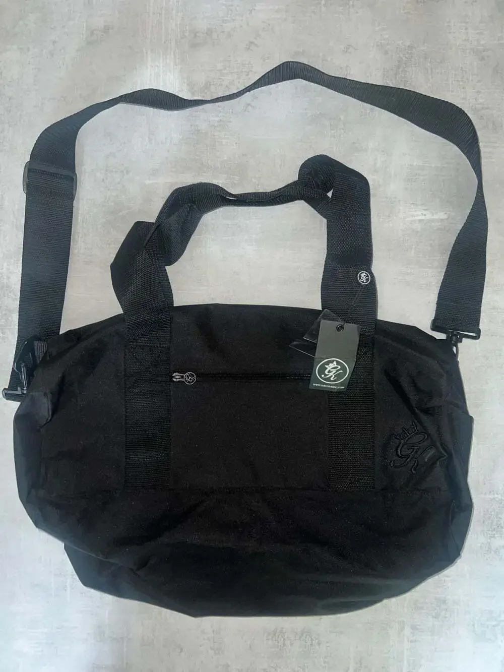 Gym King Core Barrel Gym Bag in Black
